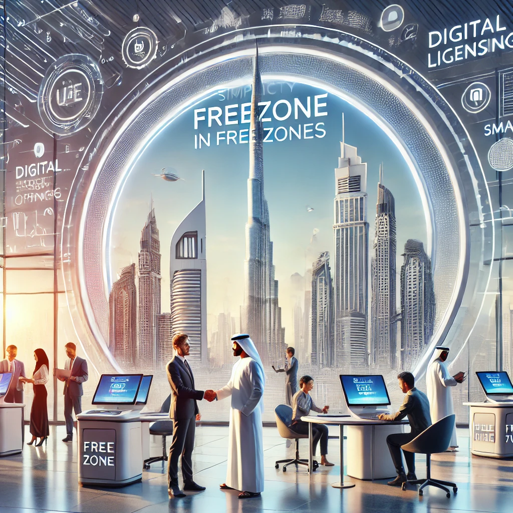 Dubai Freezone Ajman Freezone Sharjah Freezone Abu Dhabi RAKEZ freezone RAK Freezone