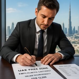 Salary Requirement for UAE Free Zone Visa: A Complete Guide for Professionals
