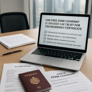 How to Apply for a UAE Tax Residency Certificate for Free Zone Companies: Step-by-Step Guide