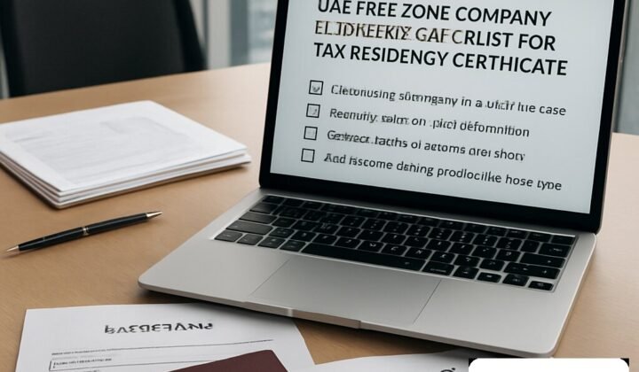 How to Apply for a UAE Tax Residency Certificate for Free Zone Companies: Step-by-Step Guide