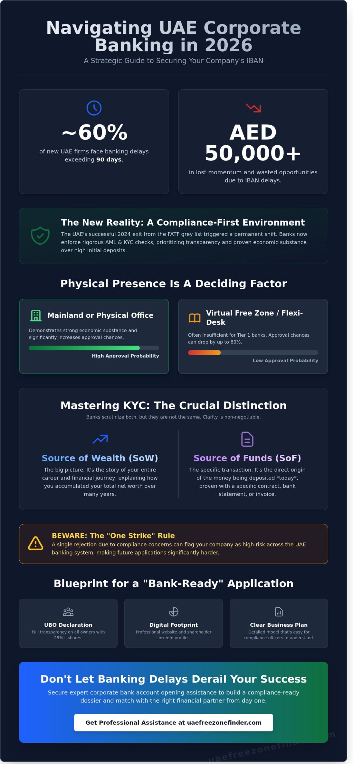 Corporate Bank Account Opening Assistance: A 2026 Strategic Guide for UAE Businesses