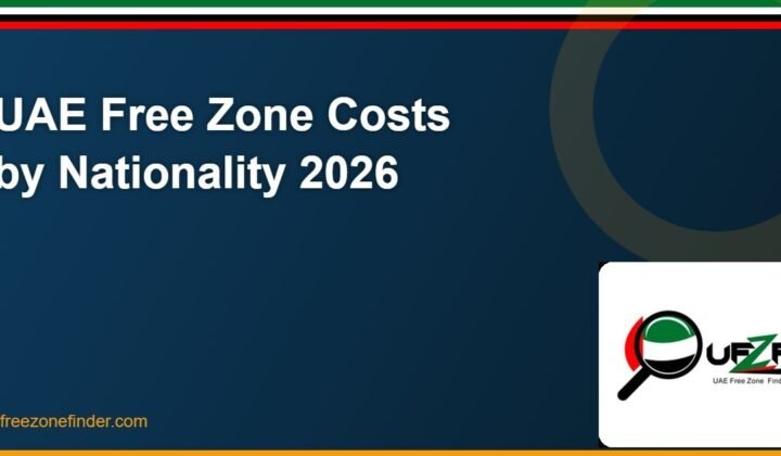 UAE Free Zone Costs by Nationality in 2026: Why the Cheapest Option Depends on Your Passport