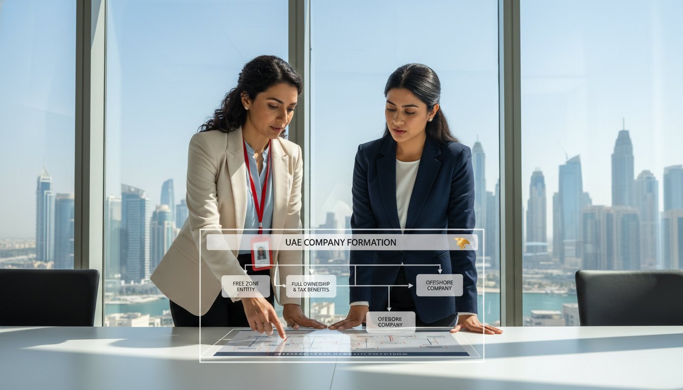 UAE Free Zone vs Offshore Company: A Comprehensive 2026 Comparison Guide
