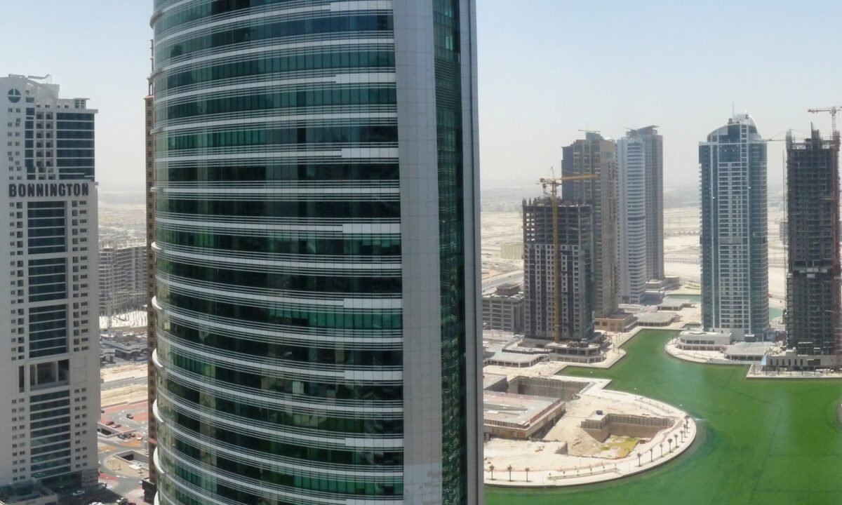 Jumeirah Lakes Towers, the DMCC free zone district in Dubai