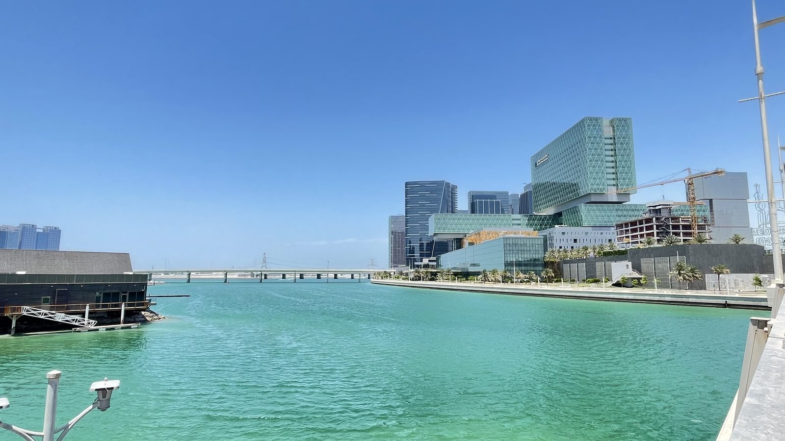 ADGM financial district on Al Maryah Island, Abu Dhabi