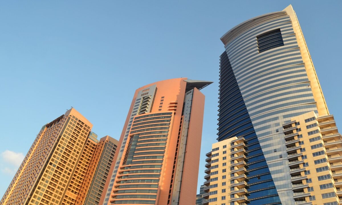 Dubai skyline residential towers representing property investment in Dubai