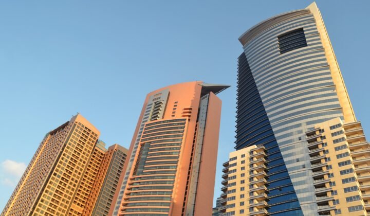 Dubai skyline residential towers representing property investment in Dubai
