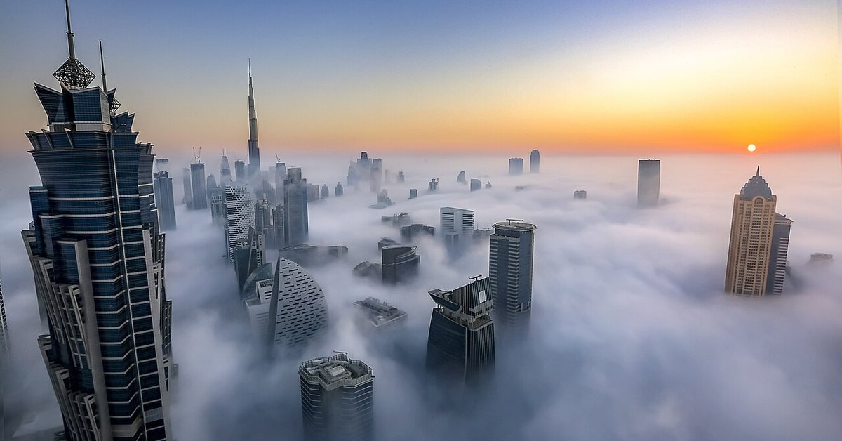 Dubai skyline towers representing UAE free zone cost comparison for Russian entrepreneurs in 2026