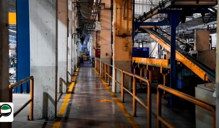 Top 10 Industry‑Specific Free Zones for Start‑ups in 2024 - wide view of a modern factory interior showcasing industrial